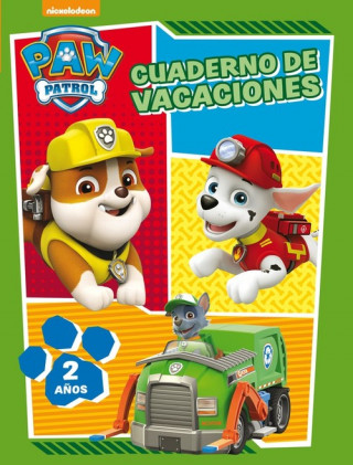 Knjiga Patrulla Canina. Cuaderno de vacaciones Nickelodeon