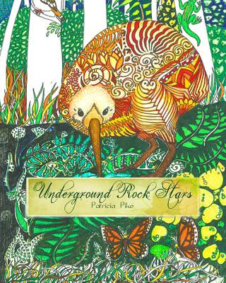 Livre Underground Rock Stars: Adult colouring book Patricia Pike