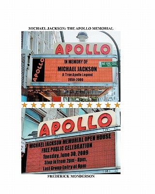 Книга Michael Jackson: The Apollo Memorial Frederick Monderson