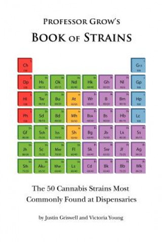 Książka Book of Strains: The 50 Cannabis Strains Most Commonly Found at Dispensaries Victoria Young