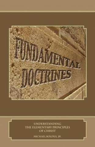 Carte Fundamental Doctrines: Understanding the Elementary Principles of Christ Michael Boldea Jr