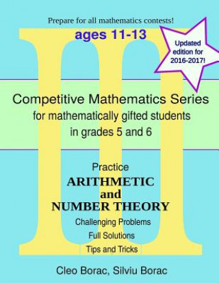 Knjiga Practice Arithmetic and Number Theory: Level 3 (ages 11-13) Cleo Borac