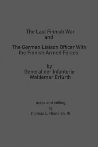 Carte The Last Finnish War Waldemar Erfurth