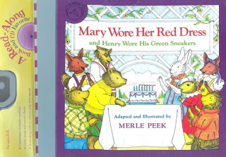 Carte Mary Wore Her Red Dress and Henry Wore His Green Sneakers Book & CD Merle Peek