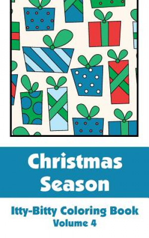 Książka Christmas Season Itty-Bitty Coloring Book (Volume 4) H R Wallace Publishing