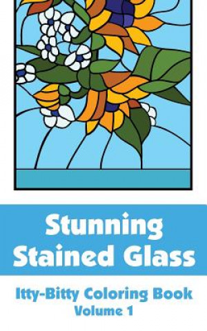 Buch Stunning Stained Glass Itty-Bitty Coloring Book (Volume 1) H R Wallace Publishing