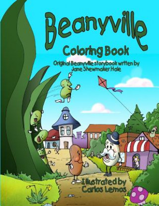 Книга Beanyville Coloring Book Jane Shewmaker Hale