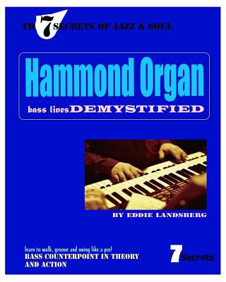 Kniha Hammond Organ Bass Lines Demystified Eddie Landsberg