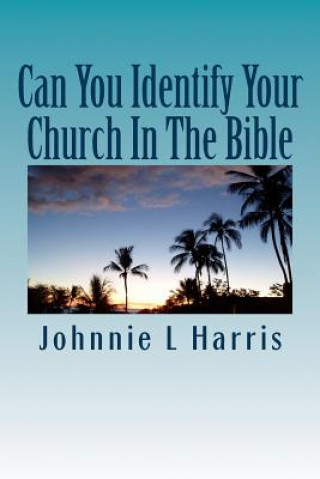 Knjiga Can You Identify Your Church In The Bible: Christ Jesus Church MR Johnnie Lee Harris