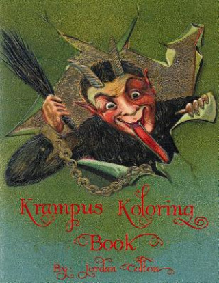 Книга Krampus "Koloring" (Coloring) Book Jordan R Colton