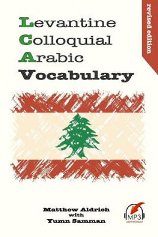 Kniha Levantine Colloquial Arabic Vocabulary Matthew Aldrich