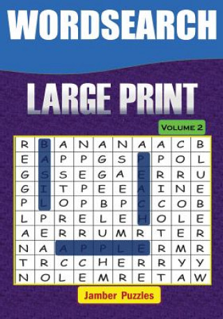 Knjiga Word Search Large Print - Volume 2 Jamber Puzzles