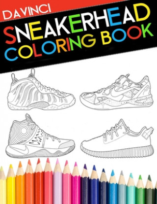 Kniha Sneakerhead Coloring book Davinci