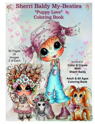 Carte Sherri Baldy My Besties TM Puppy Love Coloring Book Sherri Ann Baldy
