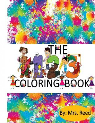 Kniha 123 Coloring Book Mrs Reed