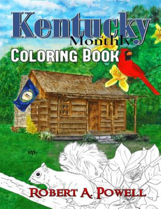 Libro Kentucky Monthly Coloring Book Robert A Powell