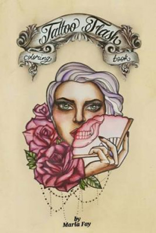 Carte Tattoo Flash Coloring Book Marla Fay