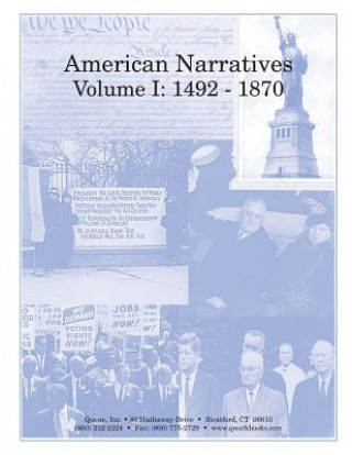 Книга American Narratives Volume I: 1492 - 1870 Jonathan D Kantrowitz