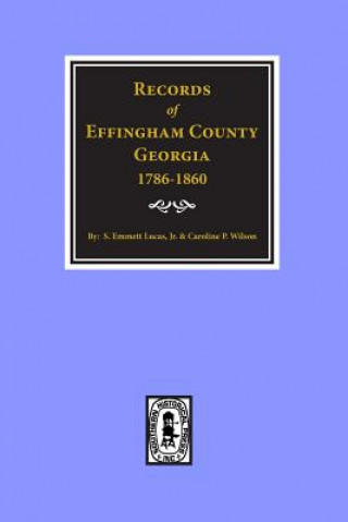 Carte Effingham County, Georgia, Records Of. Silas Emmett Lucas