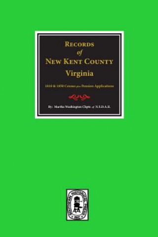 Carte New Kent County, Virginia, Records Of. Martha Washington Chptr of N S D a R
