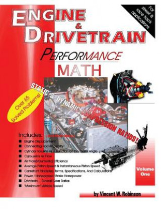 Książka Engine & Drivetrain Performance Math (Volume One) Vincent W Robinson