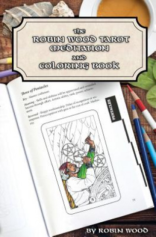 Kniha Robin Wood Tarot Coloring Book Robin Wood