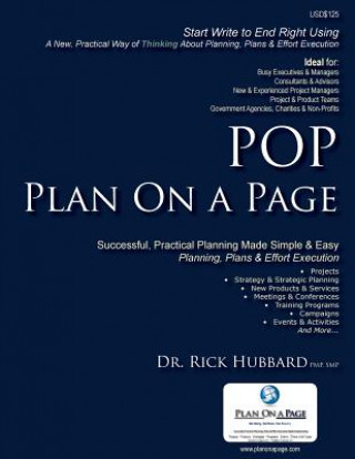 Kniha Plan On a Page Dr Rick Hubbard