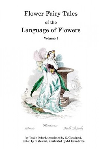 Carte Flower Fairy Tales of the Language of Flowers Taxile Delord