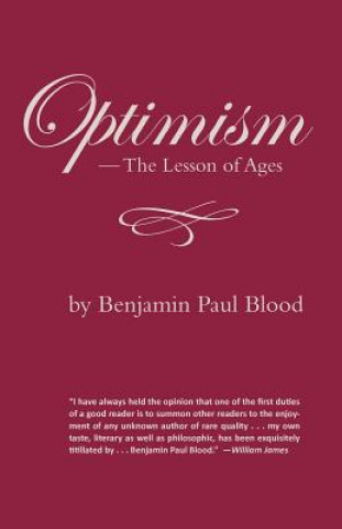 Книга Optimism: The Lesson of Ages Benjamin Paul Blood