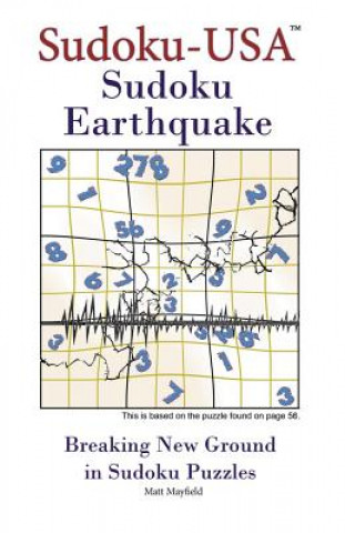 Kniha Sudoku Earthquake Matt Mayfield