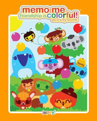 Książka Memo Me Friendship is Colorful! activity book Jupey Krusho