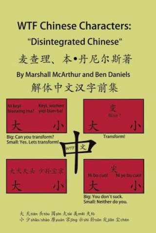 Könyv WTF Chinese Characters: "Disintegrated Chinese" Marshall McArthur