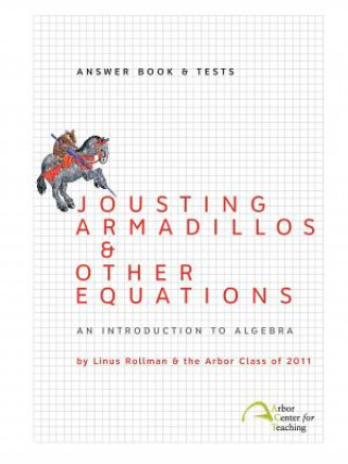 Könyv Jousting Armadillos & Other Equations: Answer Book & Tests Linus Christian Rollman