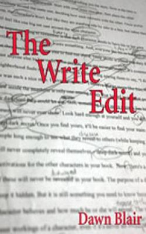 Knjiga The Write Edit Dawn Blair
