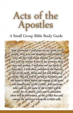 Kniha Acts of the Apostles, A Small Group Bible Study Guide Ted Lafemina