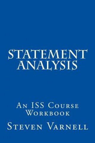 Książka Statement Analysis: An ISS Course Workbook Steven Varnell