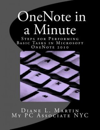 Carte OneNote in a Minute: A Quick Tutorial Diane L Martin