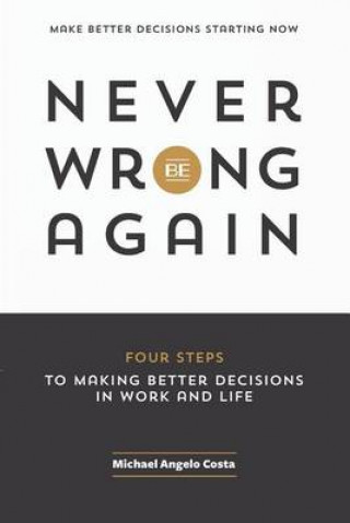 Knjiga Never Be Wrong Again Michael Angelo Costa
