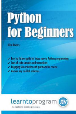 Knjiga Python for Beginners MR Alex Bowers