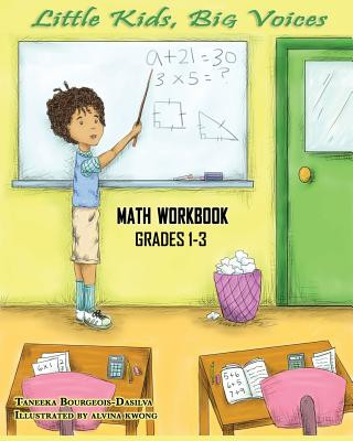 Carte Little Kids, Big Voices Math Workbook, Grades 1-3 Taneeka Bourgeois-Dasilva