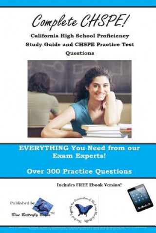 Kniha CHSPE Review! California High School Proficiency Study Guide and CHSPE Practice Test Questions Blue Butterfly Books