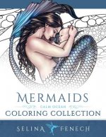 Könyv Mermaids - Calm Ocean Coloring Collection Selina Fenech