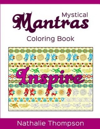 Book Mystical Mantras Coloring Book Nathalie Thompson