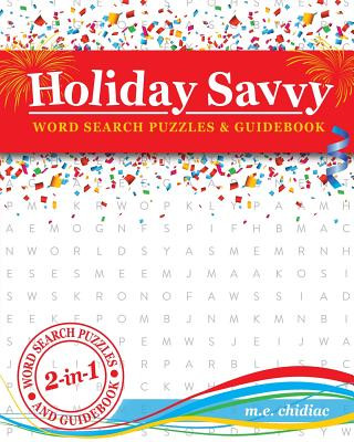 Livre Holiday Savvy: Word Search Puzzles & Guidebook M E Chidiac