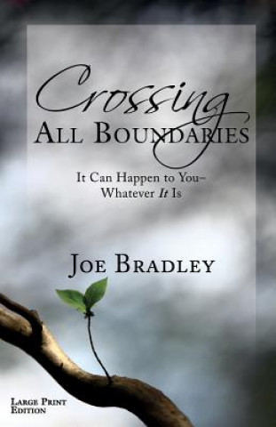 Könyv Crossing All Boundaries: It Can Happen To You- Whatever It Is Large Print Version Joe Bradley