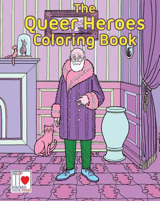 Book The Queer Heroes Coloring Book Jon Macy