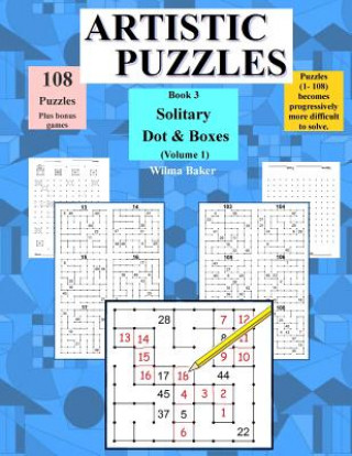 Book Artistic Puzzles: Solitary Dots & Boxes Wilma Baker