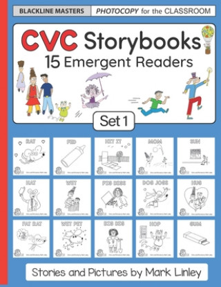 Kniha CVC Storybooks Mark Linley