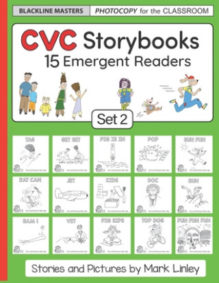 Kniha CVC Storybooks: SET 2: Teacher Edition Mark Linley