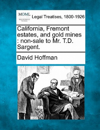 Kniha California, Fremont Estates, and Gold Mines: Non-Sale to Mr. T.D. Sargent. David Hoffman